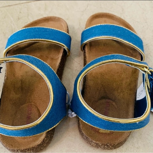 J. Crew Girls' chambray sandals. - Picture 3 of 6